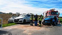 Bei diesem Unfall am vergangenen Samstag auf der B311 zwischen Rulfingen und Krauchenwies wurden zwei Personen schwer verletzt. ...
