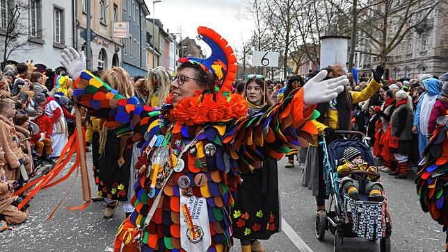 Bild 3: Großer Umzug 2023: Die Zuschauer bestaunen das bunte Treiben in Konstanz