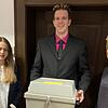 Sabrina Diewald, Wahllleiter Stefan Schmitz und Simone Oßwald bilden das Wehrer Wahlteam für die Europa- und Kommunalwahlen. Bild: ...