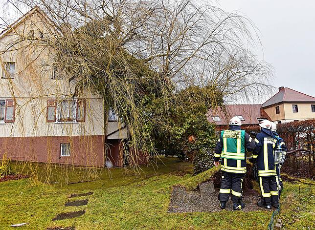 Sturm Sabine wütet auf der Baar: Im Frühjahr fliegen sprichwörtlich die Fetzen. Sturmtief Sabine pustet im Städtedreieck so allerhand ...