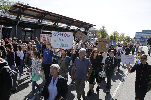 Bild 20: Bilder von der Fridays for Future-Demonstration in Villingen