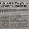 Von der Nominierung der Schlachthofinitiative für den Europäischen Umweltpreis berichtete der SÜDKURIER am 7. November 1994
