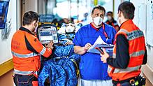 Im Notfall muss es schnell gehen. Daher sind Notaufnahmen &ndash; wie hier im Krankenhaus Lörrach &ndash; auch ausschließlich für ...