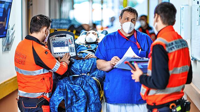 Im Notfall muss es schnell gehen. Daher sind Notaufnahmen &ndash; wie hier im Krankenhaus Lörrach &ndash; auch ausschließlich für ...