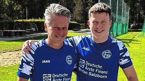 Vater Bernd (links) und Sohn Louis Wackershauser.