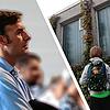Als im Kreistag mit dem Schulsport gegen die Unterbringung von Flüchtlingen argumentiert wurde, erhob Zeno Danner (links) seine Stimme. ...