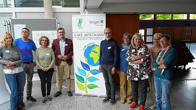 Der Helferkreis, der in Tengen das Café Miteinand organisiert (von links): Birgit Frey, Armin Rössler, Christine Kaltenbacher, ...