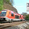 Die Hochrheinbahn zwischen Murg und Laufenburg.