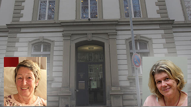 Das Amtsgericht in Konstanz: Hier entscheiden Schöffen wie Barbara Hahn und Silvia Baumann gemeinsam mit dem hauptamtlichen Richter über ...
