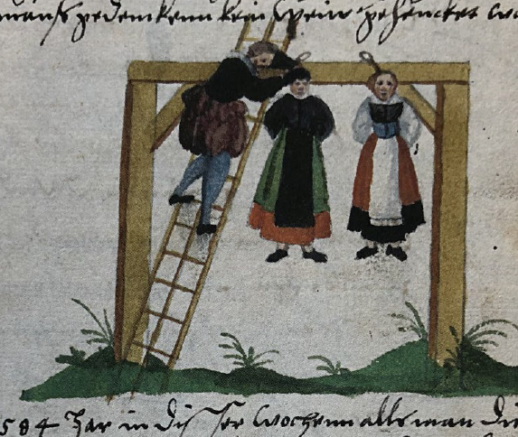 Zum Tode Verurteilte wurden in der frühen Neuzeit nicht in einer Kutte, sondern in ihrer Alltagskleidung hingerichtet. Oft blieben die ...