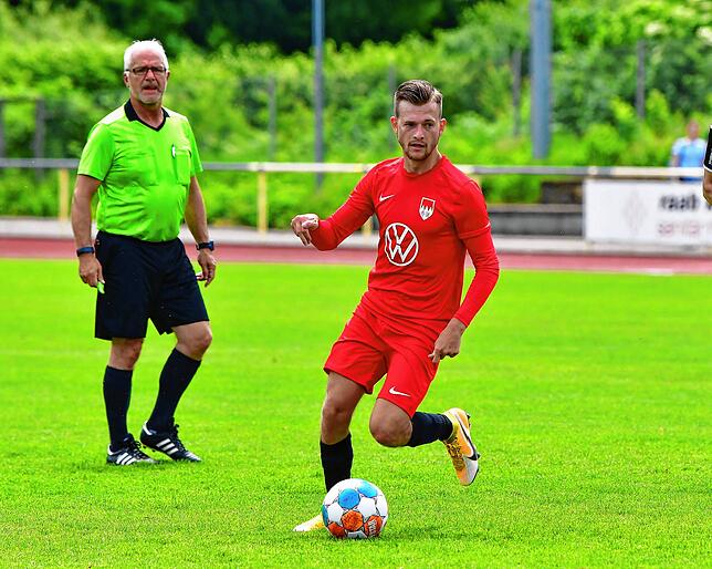 Lücke: Emanuel Esser hat sich im Bezirkspokal verletzt und fehlt dem FC Tiengen 08 somit zum Saisonstart.