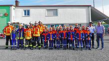 Glänzende Jugendarbeit wird offenbar bei Stettens Feuerwehr geleistet, wie Jugendleiter Manuel Koch (links) berichtet. Auch ...