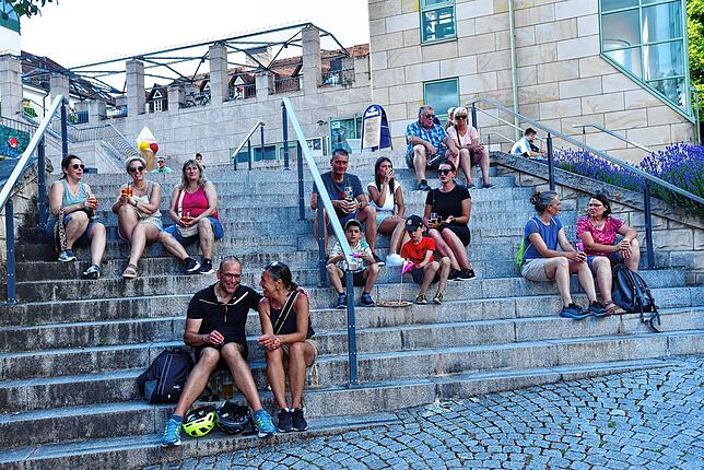 Bild 21: Donaueschingen genießt ausgelassen den Samstagabend beim Donauquellfest