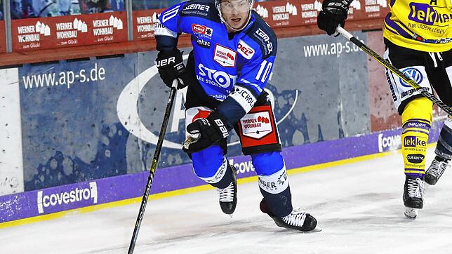 Stürmt künftig für die Nürnberg Ice Tigers: Marcel Kurth.