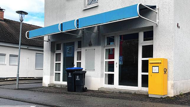 An der Schützenstraße 4a wartet nur noch ein Briefkasten der Deutschen Post.