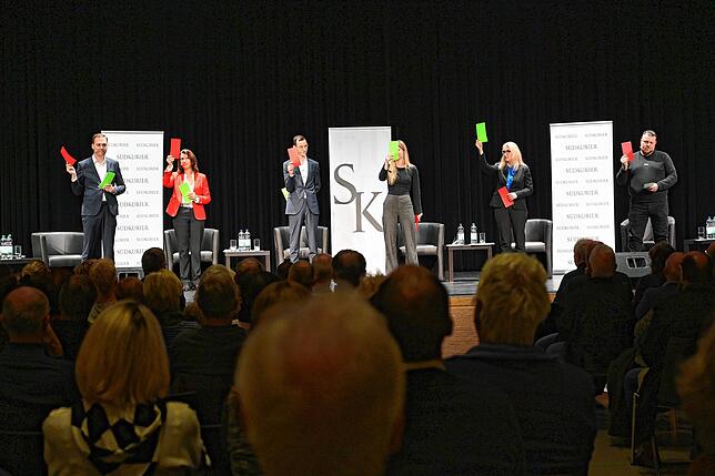 Bild 20: Podiumsdiskussion zur Bundestagswahl: Bilder aus der SÜDKURIER-Wahlarena in der Stadthalle Waldshut
