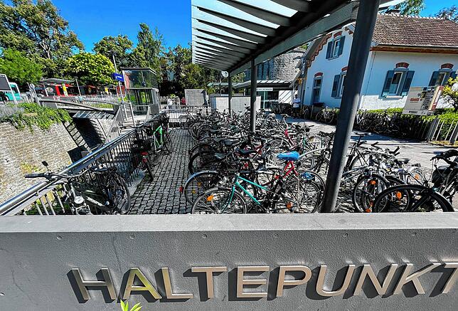 Fahrradfestival am Bahnhof: Das Stadtwerk will im Zuge des Parkhausumbaus einen Fahrradbereich integrieren.
