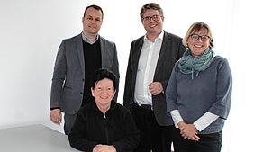 Daniel Kuny (LINKS), Geschäftsführer der Baugenossenschaft Grenzach-Wyhlen. Bild: Rolf Reißmann