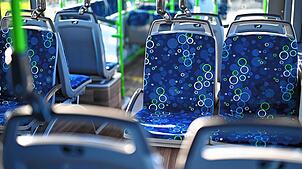 Ein Bus des Stadtverkehrs Friedrichshafen.