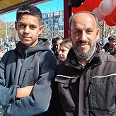 Vater Sherif und Sohn Xhemali Shla.