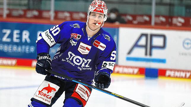Wild Wings-Verteidiger Peter Spornberger fällt nach einer Kieferoperation längere Zeit aus.