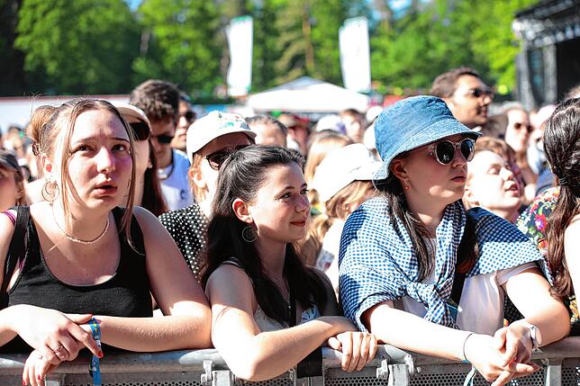 Bild 8: Weiter geht‘s – auch am zweiten Campus-Festival-Tag wird gefeiert