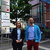 Saskia Frank von den Grünen engagierte sich im Landtag für höhere Fördergelder für die Fachstelle Sucht. Singens Leiter Lars Kiefer ist ...