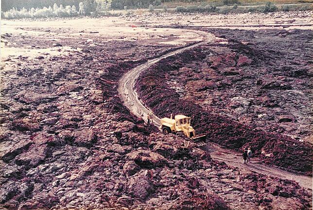 Bild 13: Faszinierende Bilder: so sah der leere Schluchsee 1983 aus