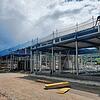 Der Rohbau des neuen Firmensitzes von Mercedes Kestenholz ist weitgehend fertig. In Kürze startet der Innenausbau. Bild: Verena Wehrle