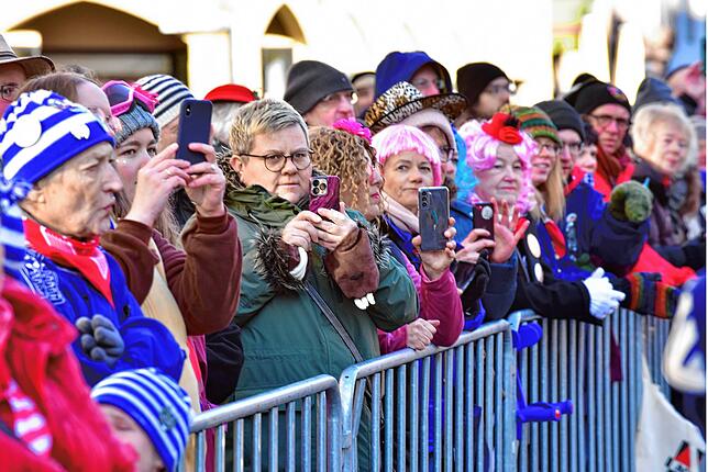 Bild 10: Villinger Fasnacht 2025: Alle Bilder vom Historischen Umzug der Narrozunft