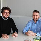 Christian Zirz (links) und Justus Timm: Ihr Start-up Farmtiger ist auf einem steilen Wachstumskurs.