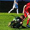 Viel zu tun: Torwart Robin Matt von der Spvgg. Wutöschingen will seinen Kasten am Samstag in der Partie beim SV Rheintal sauber halten. ...