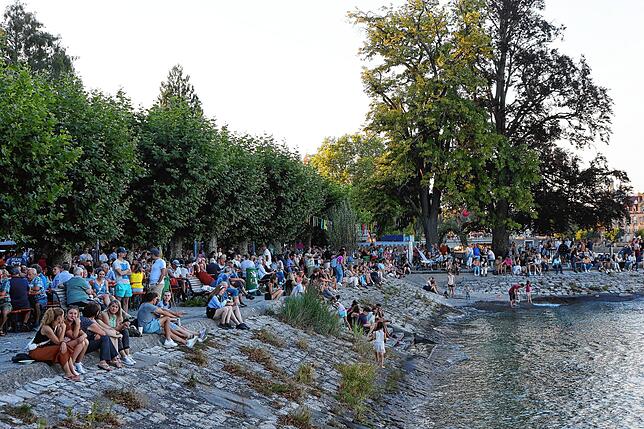 Bild 30: Die Konstanzer haben noch einmal im Stadtgarten richtig Gas gegeben