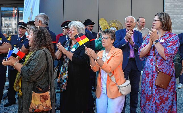 Bild 13: Bilder vom Empfang der Delegation aus Ensisheim im Markdorfer Rathaus (2/2)