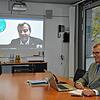 Stadtammann Franco Mazzi und Oberbürgermeister Klaus Eberhardt freuen sich  auf den Aufbau der gemeinsamen Plattform Crossiety. Aktuelle ...