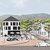 Am Eingang des Brennet Areals an der Todtmooser Straße soll bis 2024 das neue Ärztehaus entstehen. Visualisierung: Planungsbüro Baldauf