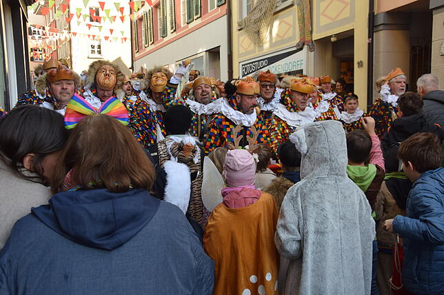 Bild 2: Narrolauf in Laufenburg 2025: Diese Bilder zeigen den farbenprächtigsten Umzug des Jahres!