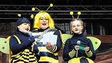Bild : Das Bühnenspiel eroberte nicht nur die Bonndorfer Narrenherzen. Wir haben die Bilder!