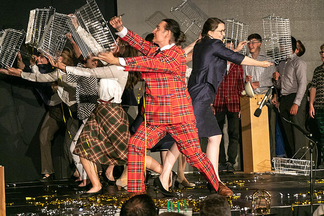 Bild 5: Bilder von der Bühnenshow des Heimatabends an der 551. Waldshuter Chilbi <br />