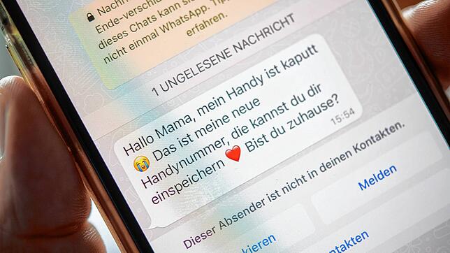Vorsicht, diese Nachricht stammt bestimmt nicht von einem notleidenden Kind. Der Ehemann unserer Kolumnistin hat eine ähnliche Nachricht ...
