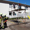 Für das bronzene Leistungsabzeichen musste die Feuerwehr Waldshut-Tiengen einen Löschangriff starten und eine Menschenrettung durchführen.