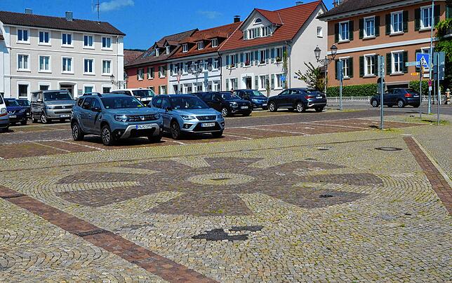 Das Stadtwappen könnten künftig die Bäume eines „Klimahains“ umstehen.