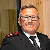 Jürgen Stessl, Einsatzleiter der Feuerwehr Dogern.