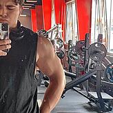 Forscher bezeichnen den Fitnessboom als größten Social-Media-Trend der vergangenen Jahre. Hier im Bild Mario aus Friedrichshafen, der ...
