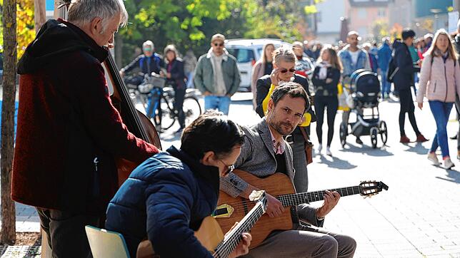 Das Straßenmusikfestival während der Heimattage 2021 &ndash; unser Bild zeigt eine Impression &ndash; soll Vorbild für ein neues Format ...