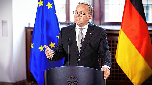 Boris Pistorius (SPD), Verteidigungsminister.