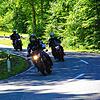 Enge Kurven und viel Natur: Eine Gruppe von Motorradfahrern legt sich zwischen Irndorf und Beuron ins Zeug. Die Anwohner nervt das ...