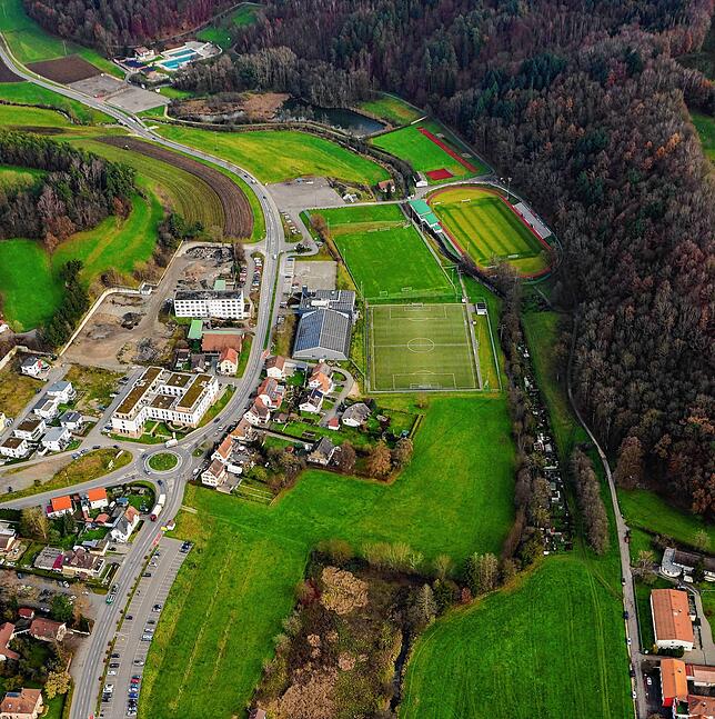 Zwischen Osterholz, Eisweiher und Dillplatz soll der Aachpark entstehen.