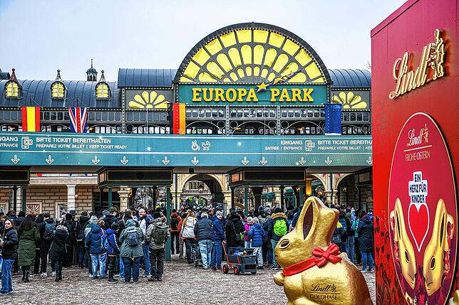 Der Europa-Park in Rust ist der größte Freizeitpark in Deutschland.