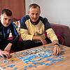 Zoltan Batki (45) und sein Sohn Albert (12) kommen aus Rumänien. Im großen Singener Puzzle, das aus vielen Nationen besteht, bilden die ...